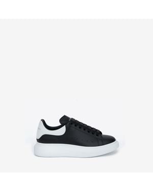 Alexander McQueen Larry Leather Trainers - Black