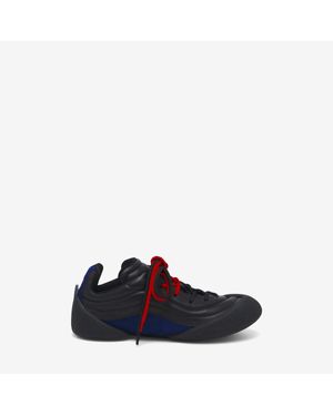 McQueen フレクション スニーカー - ブルー