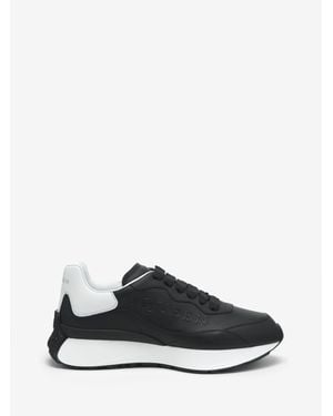McQueen Sports Shoes With Logo - Black