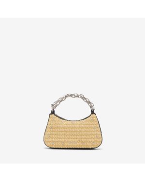 McQueen Mcqueen Tバー ミニポーチ - メタリック