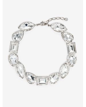 McQueen Cocktail Choker - White