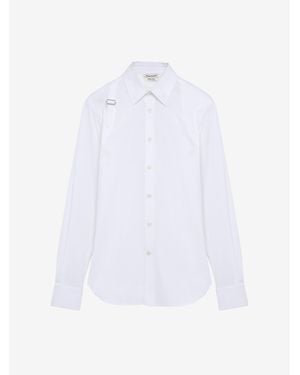 McQueen Harness Shirt - White
