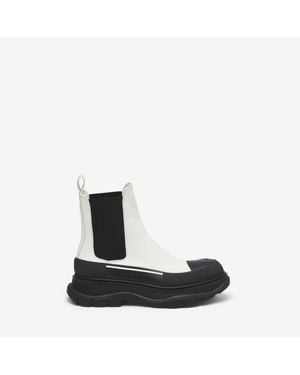 McQueen スリック チェルシーブーツ - ブラック
