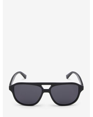 McQueen Signature Essentials Sunglasses - Black