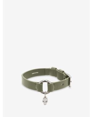 McQueen Skull Ring Bracelet - Green