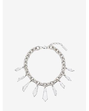McQueen Mirror Necklace - Natural