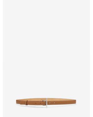 McQueen T-Bar Hip Belt - White