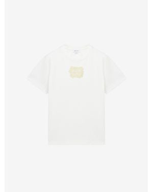 McQueen Embroidered Logo Patch T-Shirt - White