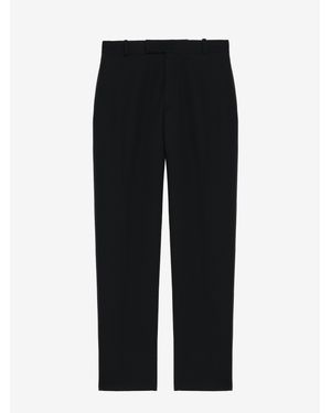 McQueen Tuxedo Trousers - Black
