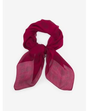 McQueen Classic Skull Foulard - Pink