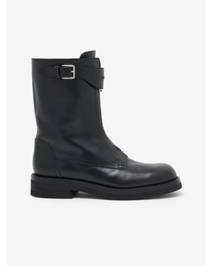 McQueen Biker Boot - Black