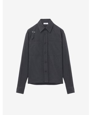 McQueen Harness Overshirt - Blue