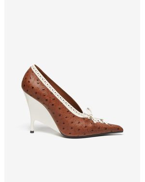 McQueen Koko Pump - Brown