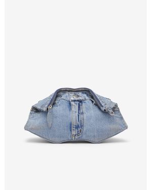McQueen Manta Clutch - Blue