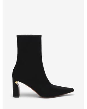 McQueen T-Bar Ankle Boot - Black