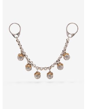 McQueen Heirloom Chain Charm - Multicolour