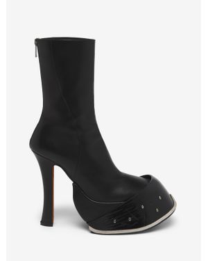 McQueen Hoof Boot - Black