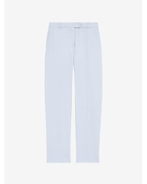 McQueen Cropped Tailored Trousers - White