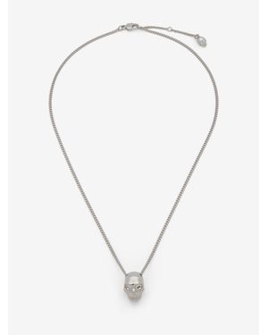 McQueen Skull Necklace - Natural