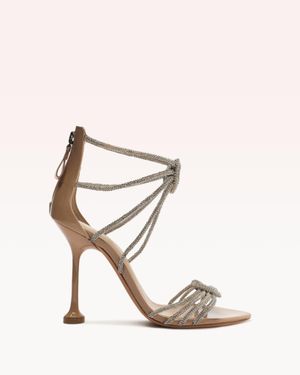 Alexandre Birman Vicky Crystal Knot 100 - Pink