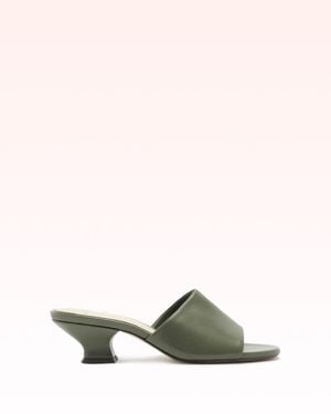 Alexandre Birman Gisel Mule Olivine - Green