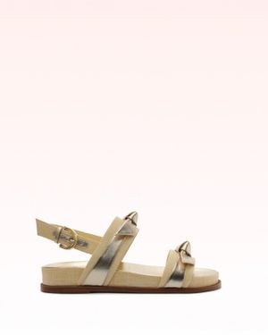 Alexandre Birman Clarita Raffia Sport Sandal - Natural