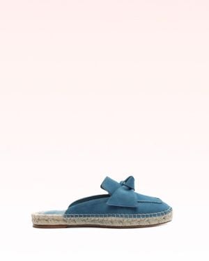 Alexandre Birman Maxi Clarita Mule Espadrille - Blue