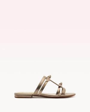 Alexandre Birman Slim Clarita Cage Flat - Natural