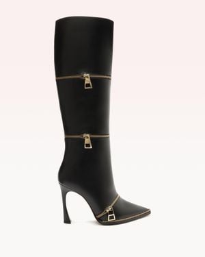 Alexandre Birman Zoe 85 Boot - Black