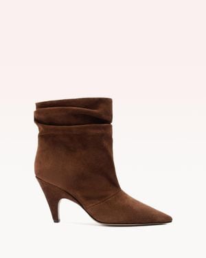 Alexandre Birman Tati Slouch Bootie - Brown