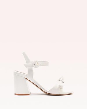 Alexandre Birman Clarita 75 Flare Bridal - Natural