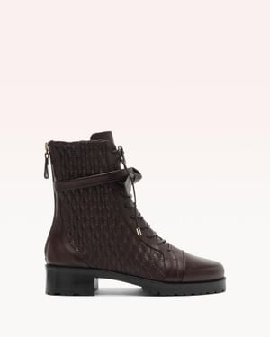 Alexandre Birman Quilted Clarita Combat 30 - Black