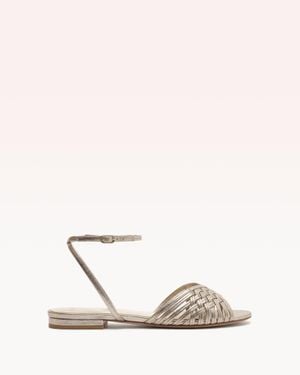 Alexandre Birman Lilian Flat - White