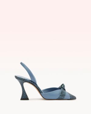 Alexandre Birman Clarita Slingback Cap Toe 85 - Blue