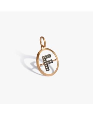 Annoushka Initials F Pendant - Metallic
