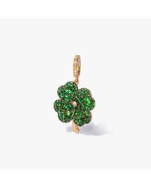 Annoushka Mythology Clover Charm Pendant - Green