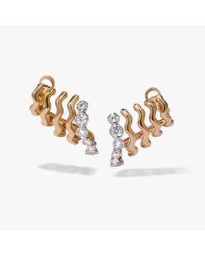 Annoushka Whoopsie Daisy Multi Hoop Earrings - Metallic