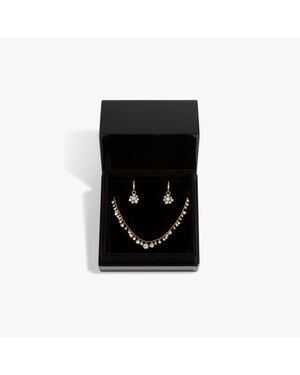 Annoushka Whoopsie Daisy Earrings & Necklace Gift Set - Black