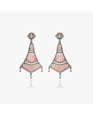 Annoushka Flamenco 18Ct 3.96 Ct Diamond Earrings - Metallic