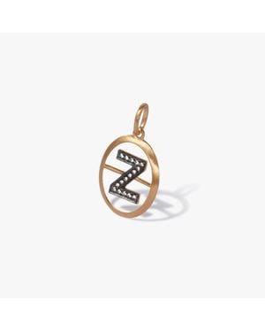 Annoushka Initials Z Pendant - Metallic