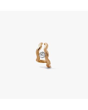 Annoushka Whoopsie Daisy Double Hoop Earring - Metallic