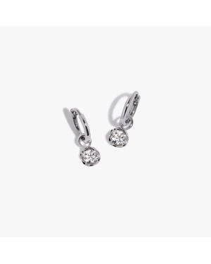 Annoushka Small Hoop Whoopsie Daisy 0.50Ct Diamond Earrings - Metallic