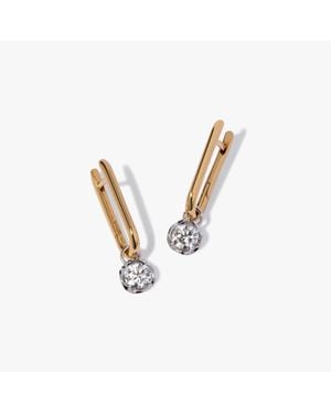 Annoushka Knuckle & Whoopsie Daisy 0.70Ct Diamond Earrings - Metallic