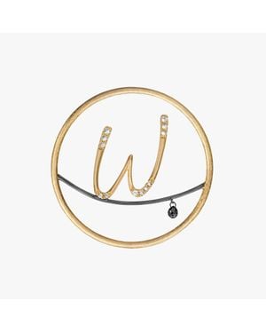 Annoushka Hoopla 18Ct Diamond W Pendant Drop - Metallic