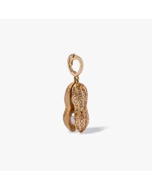 Annoushka Peanut Charm Pendant - Metallic