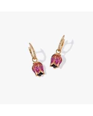 Annoushka Tulips Diamond Earrings - Multicolour