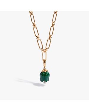 Annoushka Tulips & Knuckle Necklace - Metallic