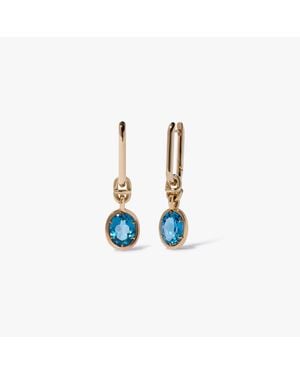 Annoushka Knuckle Topaz Earrings - Blue