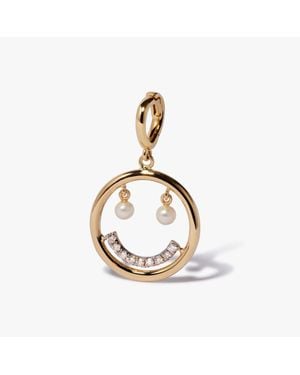 Annoushka 18ct Yellow Gold Happy Charm Pendant - Metallic