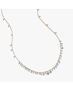 Annoushka Whoopsie Daisy 18ct Gold Bi-colour Diamond Necklace - Metallic